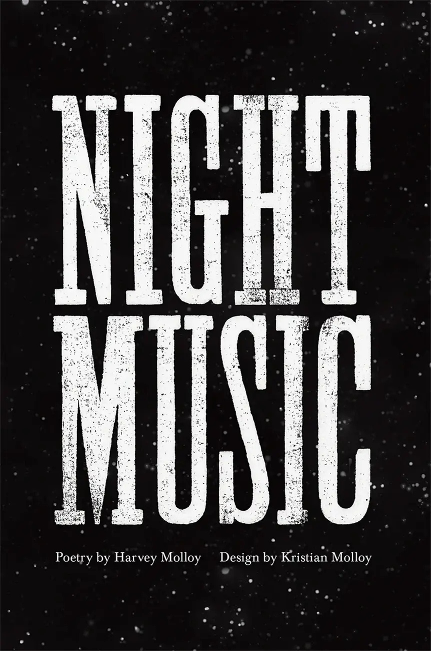 Night Music book design